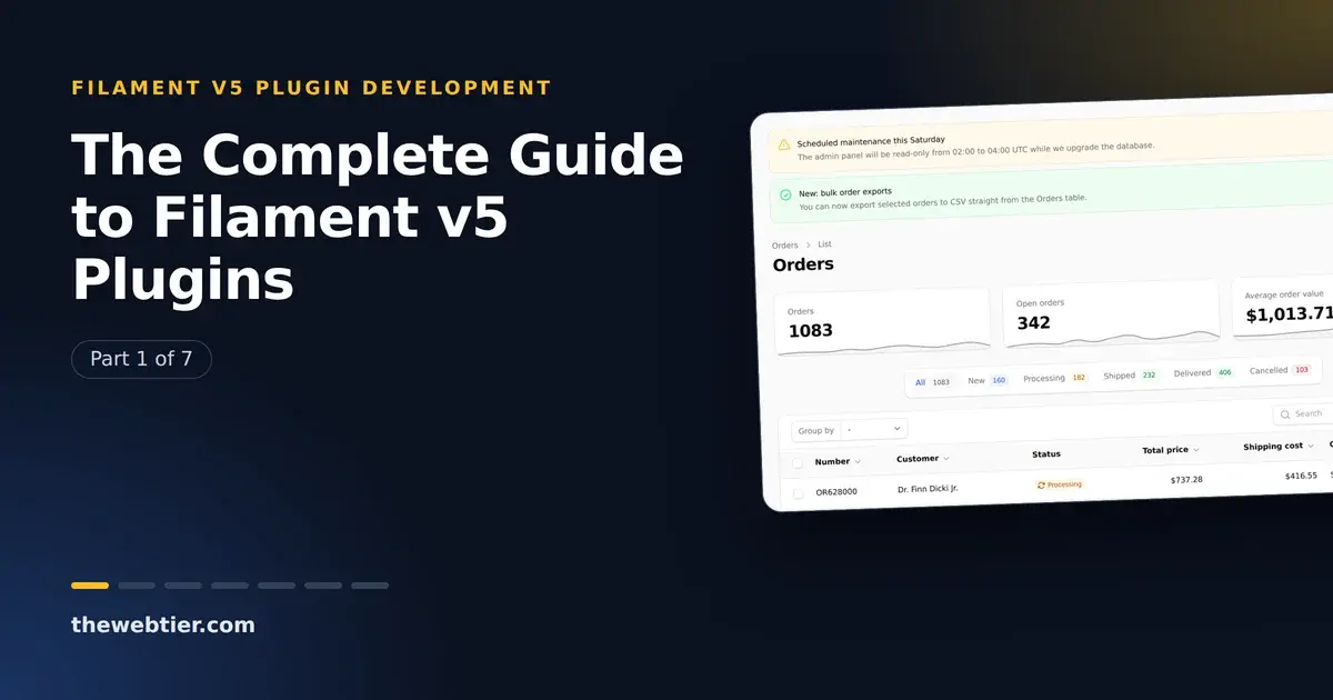 Filament v5 Plugin Development: The Complete Guide (2026)