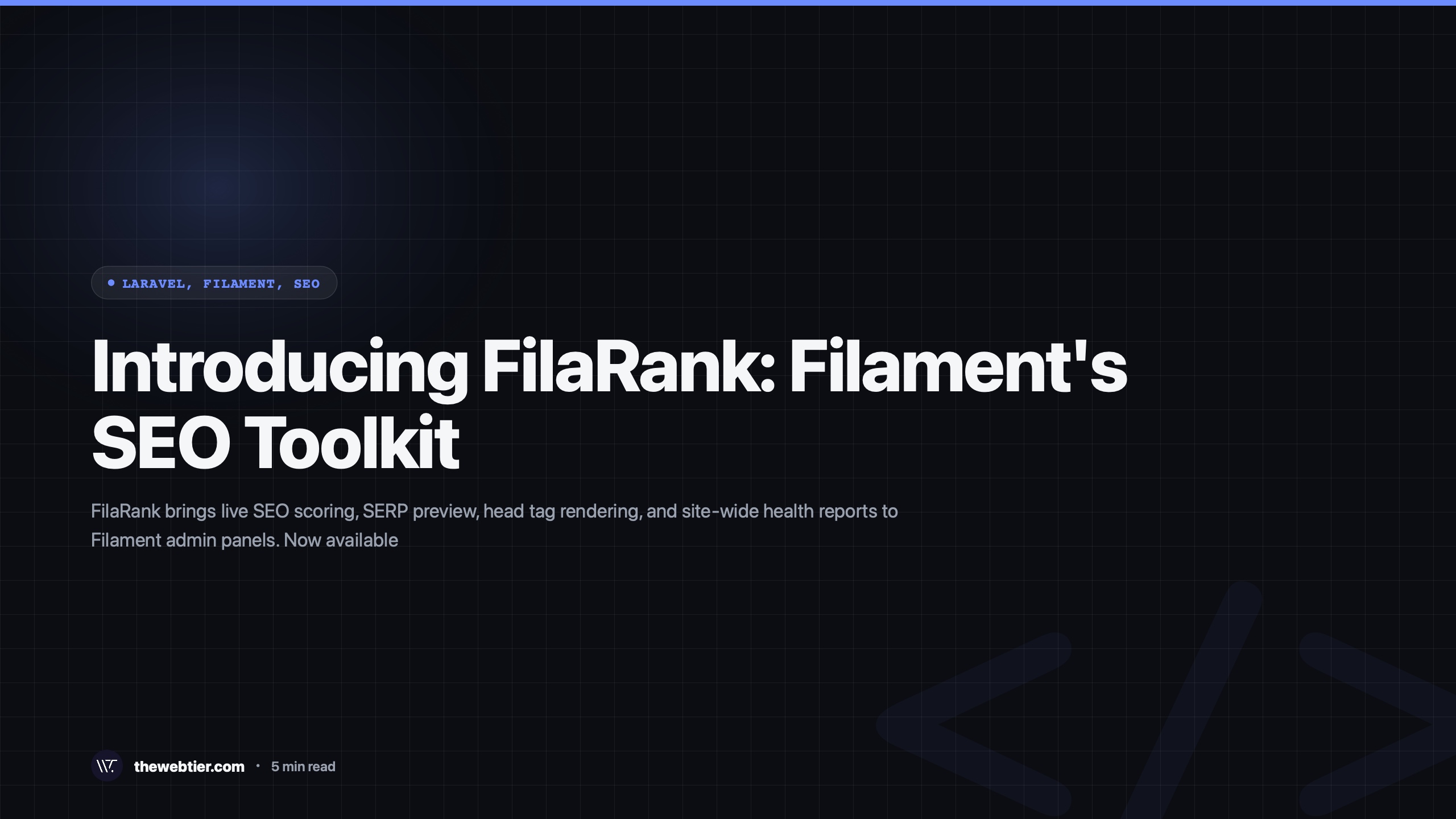 Introducing FilaRank: Filament's SEO Toolkit