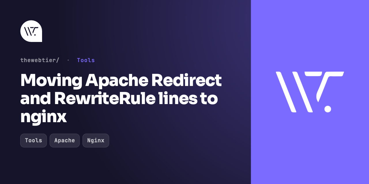 Moving Apache Redirect and RewriteRule lines to nginx